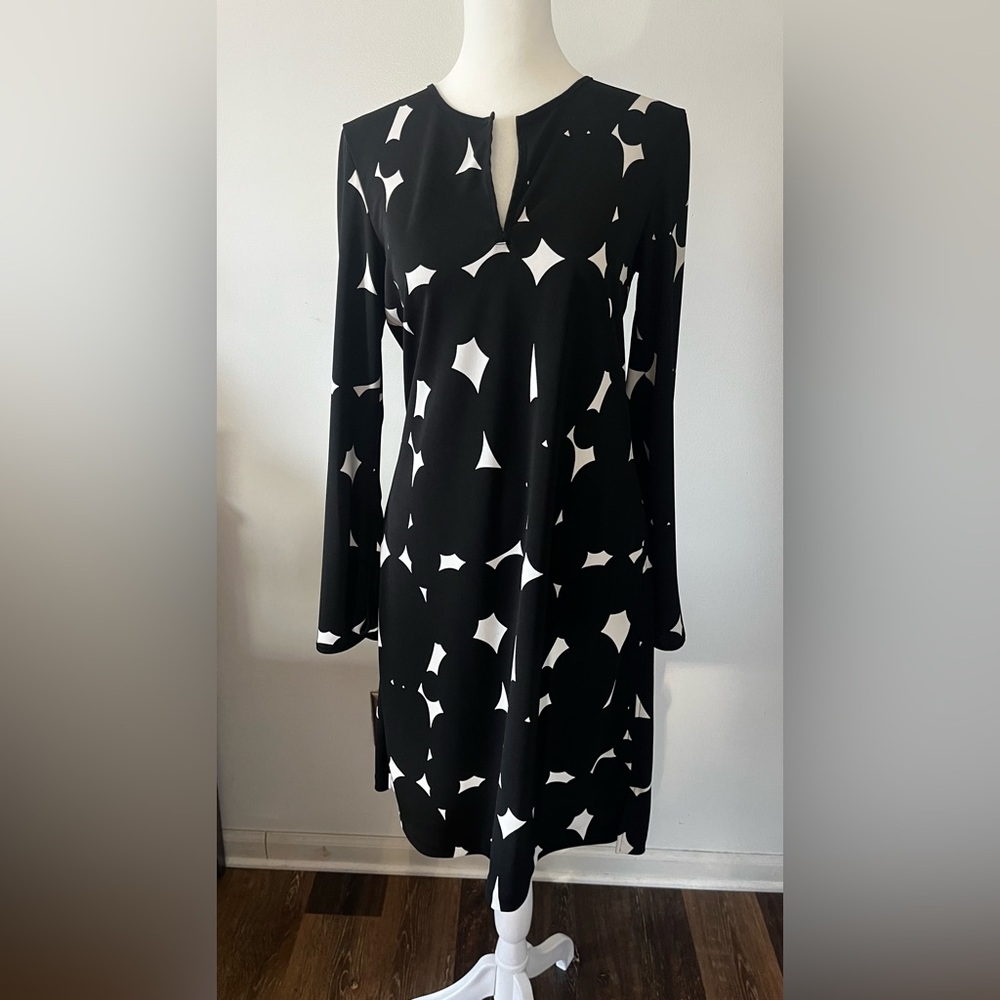 Kenneth Cole Black and White Dress